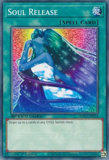 Soul Release Speed Duel GX: Duelists of Shadows Yu-Gi-Oh! card