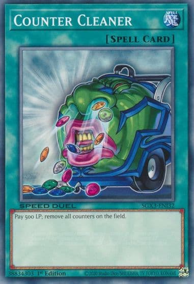 Counter Cleaner Speed Duel GX: Duelists of Shadows Yu-Gi-Oh! card