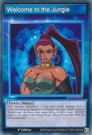 Welcome to the Jungle Speed Duel GX: Duelists of Shadows Yu-Gi-Oh! card