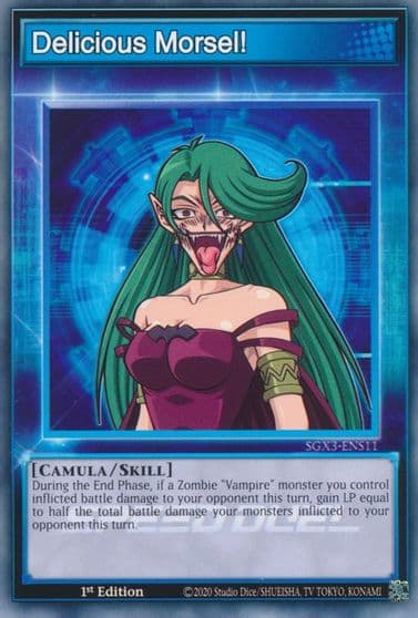 Delicious Morsel Speed Duel GX: Duelists of Shadows Yu-Gi-Oh! card