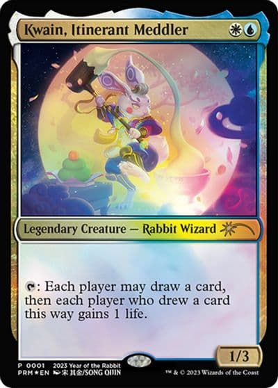 Kwain Itinerant Meddler Year of the Rabbit 2023 Unique and Miscellaneous Promos Magic card