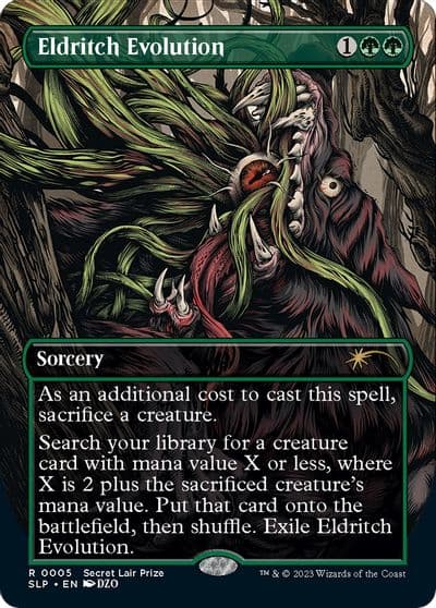 Eldritch Evolution Secret Lair Showdown Magic card