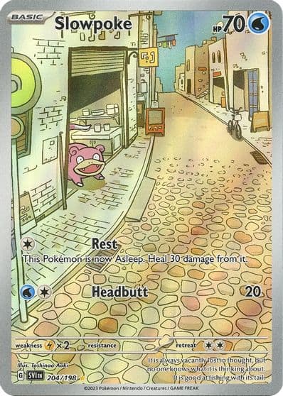 Slowpoke SV01: Scarlet & Violet Base Set Pokemon card