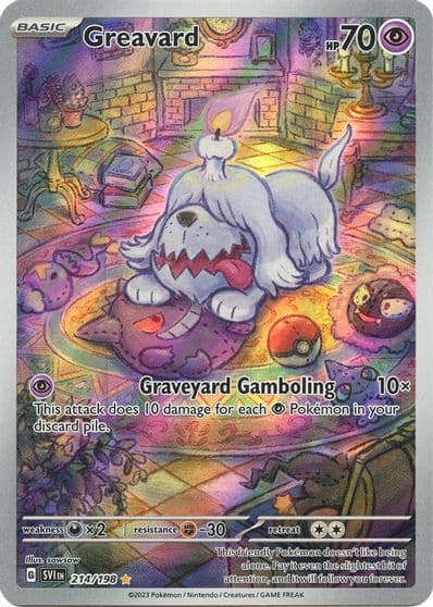 Greavard SV01: Scarlet & Violet Base Set Pokemon card