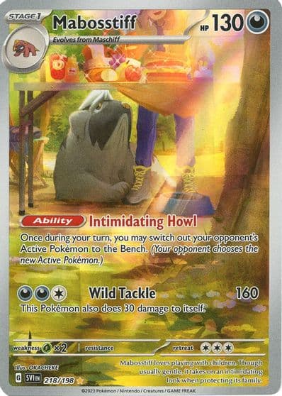 Mabosstiff SV01: Scarlet & Violet Base Set Pokemon card