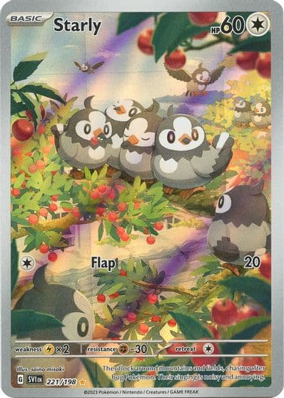 Starly SV01: Scarlet & Violet Base Set Pokemon card