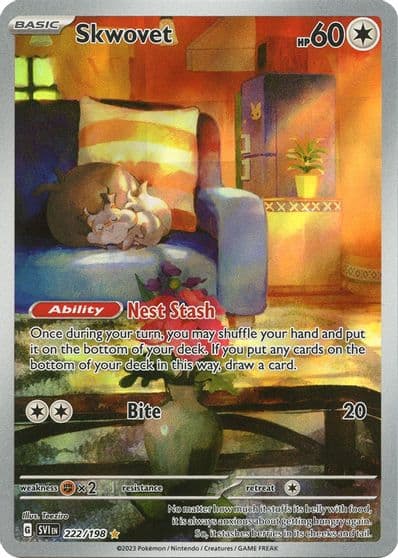 Skwovet SV01: Scarlet & Violet Base Set Pokemon card