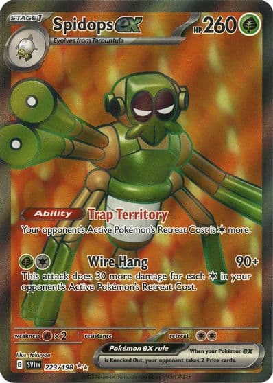 Spidops ex SV01: Scarlet & Violet Base Set Pokemon card