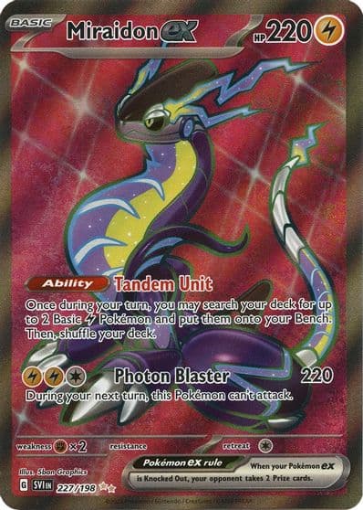 Miraidon ex SV01: Scarlet & Violet Base Set Pokemon card