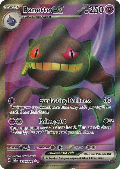 Banette ex SV01: Scarlet & Violet Base Set Pokemon card