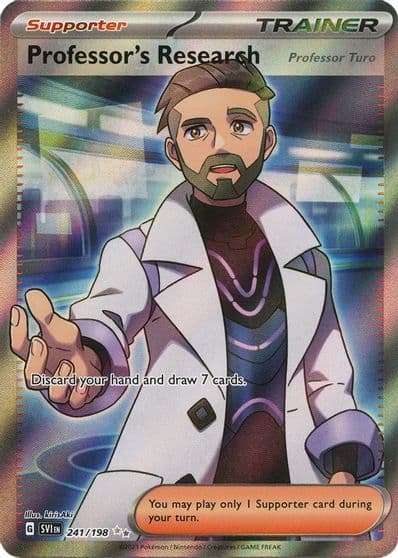 Professor's Research SV01: Scarlet & Violet Base Set Pokemon card