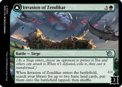 Invasion of Zendikar March of the Machine Magic card