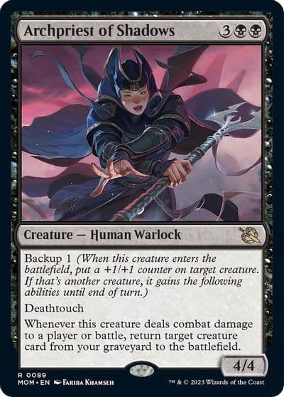 Archpriest of Shadows March of the Machine Magic card
