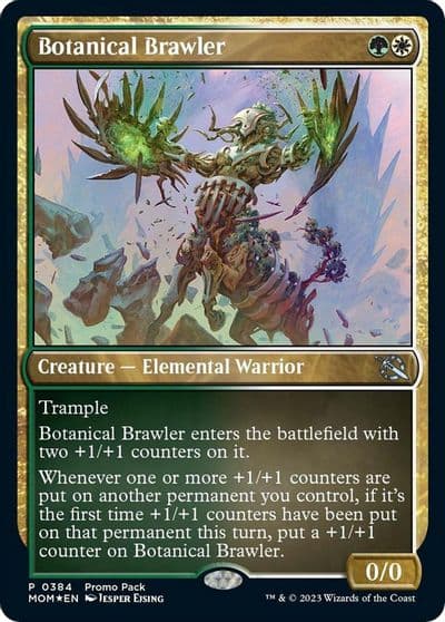 Botanical Brawler Promo Pack: March of the Machine Magic card