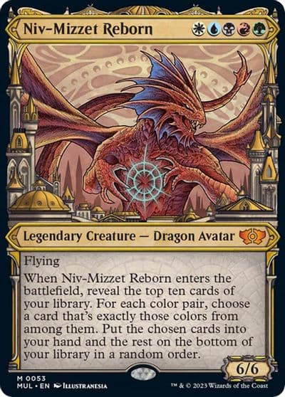 Niv Mizzet Reborn March of the Machine: Multiverse Legends Magic card