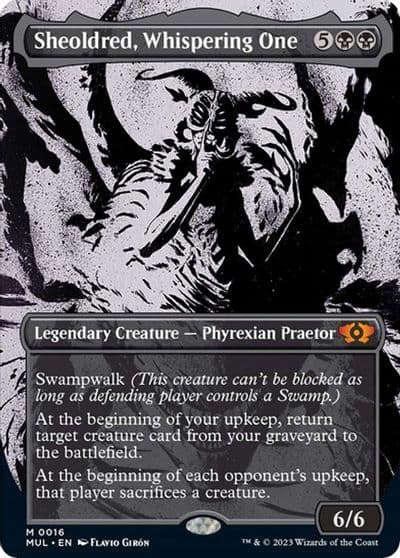 Sheoldred Whispering One March of the Machine: Multiverse Legends Magic card