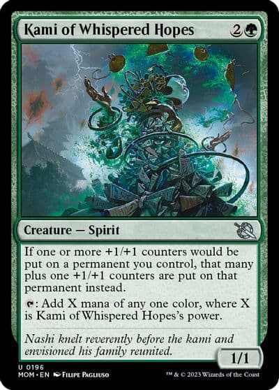 Kami of Whispered Hopes March of the Machine Magic card