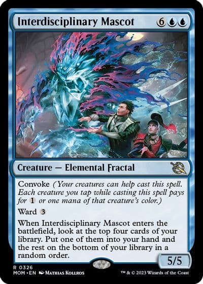 Interdisciplinary Mascot March of the Machine Magic card