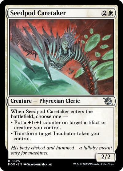 Seedpod Caretaker March of the Machine Magic card