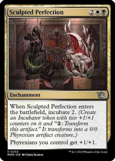 Sculpted Perfection March of the Machine Magic card