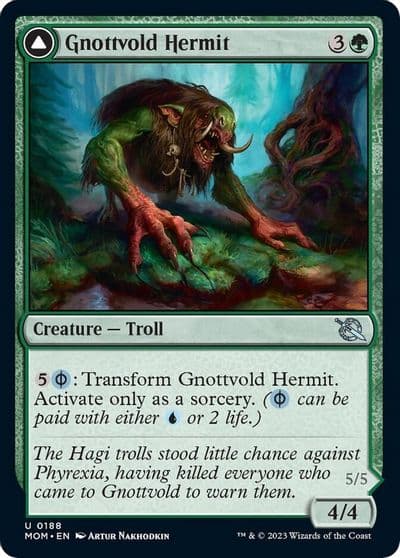 Gnottvold Hermit March of the Machine Magic card