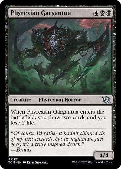 Phyrexian Gargantua March of the Machine Magic card
