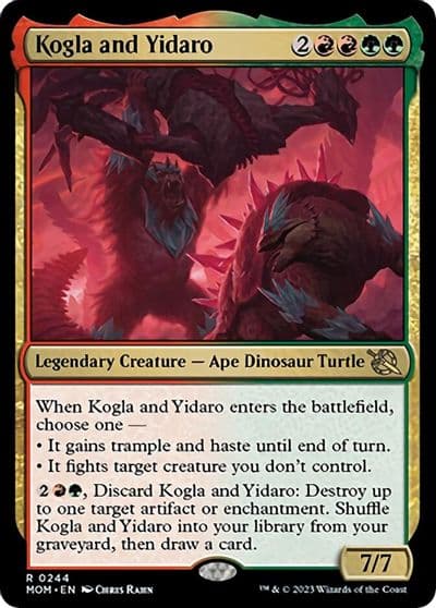 Kogla and Yidaro March of the Machine Magic card