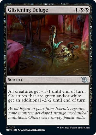 Glistening Deluge March of the Machine Magic card