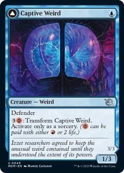 Captive Weird March of the Machine Magic card