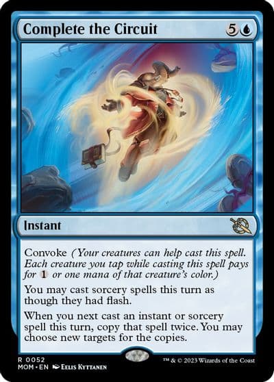Complete the Circuit March of the Machine Magic card