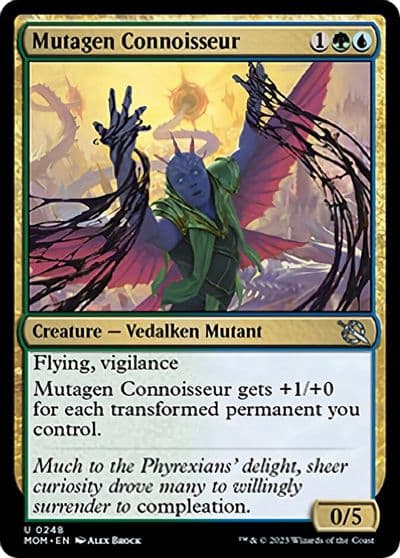 Mutagen Connoisseur March of the Machine Magic card