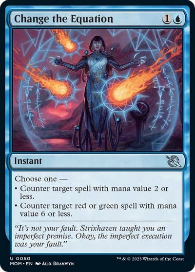 Change the Equation March of the Machine Magic card
