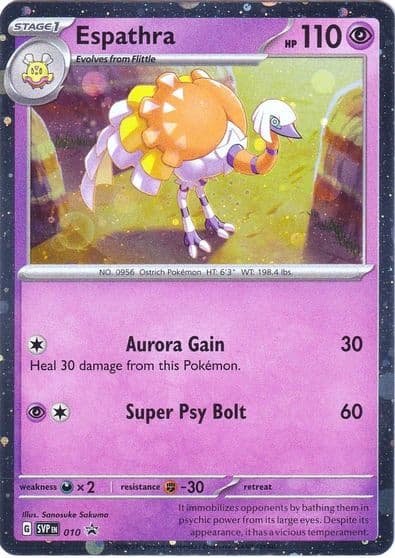 Espathra - 010 SV: Scarlet & Violet Promo Cards Pokemon card