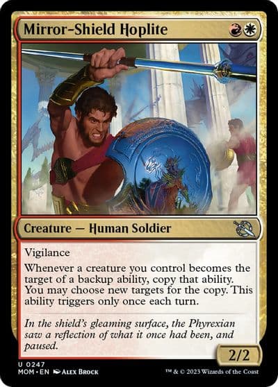 Mirror Shield Hoplite March of the Machine Magic card