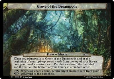 Grove of the Dreampods Planechase: March of the Machine Magic card