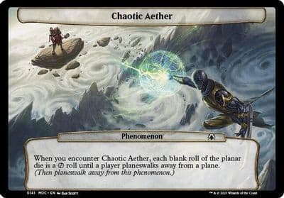 Chaotic Aether Planechase: March of the Machine Magic card