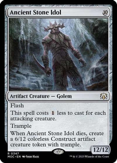 Ancient Stone Idol Commander: March of the Machine Magic card