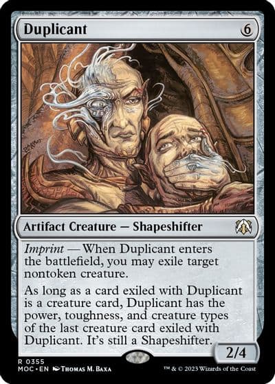 Duplicant Commander: March of the Machine Magic card