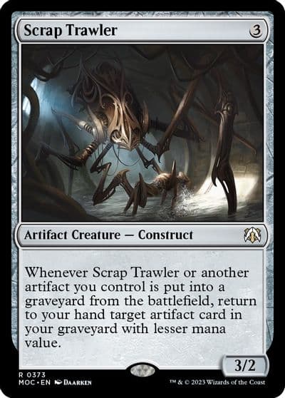 Scrap Trawler Commander: March of the Machine Magic card