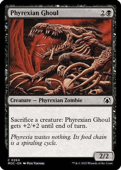 Phyrexian Ghoul Commander: March of the Machine Magic card