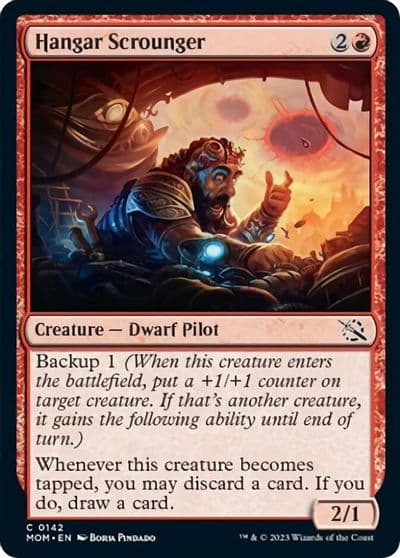 Hangar Scrounger March of the Machine Magic card