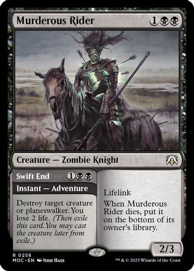 Murderous Rider Commander: March of the Machine Magic card