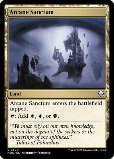 Arcane Sanctum Commander: March of the Machine Magic card