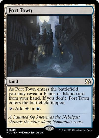 Port Town Commander: March of the Machine Magic card