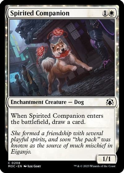 Spirited Companion Commander: March of the Machine Magic card