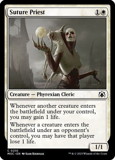 Suture Priest Commander: March of the Machine Magic card