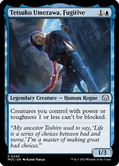 Tetsuko Umezawa Fugitive Commander: March of the Machine Magic card
