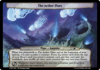 The Aether Flues Planechase: March of the Machine Magic card