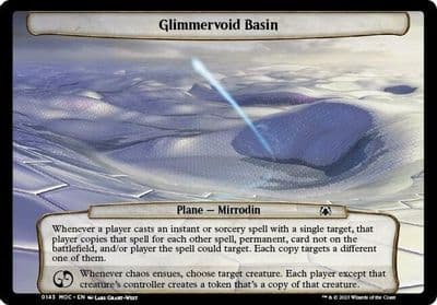 Glimmervoid Basin Planechase: March of the Machine Magic card