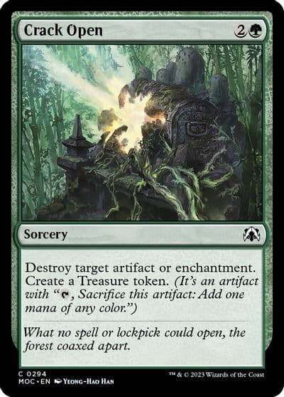 Crack Open Commander: March of the Machine Magic card